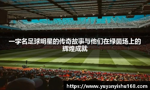 一字名足球明星的传奇故事与他们在绿茵场上的辉煌成就